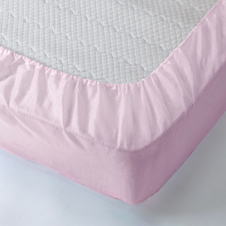 パッド一体型 ボックスシーツ シングル タオル素材 ブルー