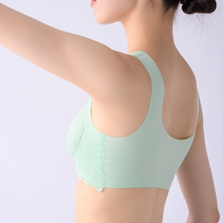 ノンワイヤーでらくらくブラ 3色組 ワイヤレスブラ Mサイズ