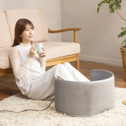 パネルヒーター 着る毛布付き フットウォーマー 巻くコタツくるみプラス KSHT-004A