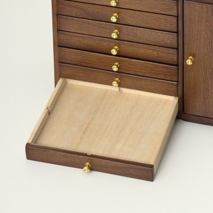 持ち手付き すっ桐ボックス 小物入れ 完成品 小物収納