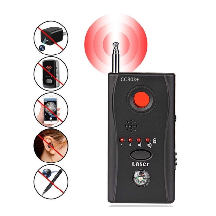 盗聴盗撮発見器 盗聴器発見機 盗撮防止 防犯 セキュリティ 対策 探知機 持ち運び コンパクト 簡単操作 旅行 宿泊先 出張 護身