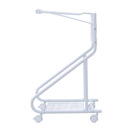 スラックスハンガー コンパクト 2つ折り 滑り止め スラックスハンガーラック 10本対応