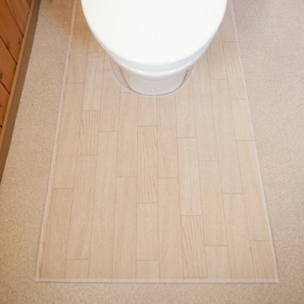 拭ける!木目調トイレ用マット レギュラー トイレマット トイレ敷 トイレ敷き トイレ用品 トイレタリー トイレ マット 拭ける