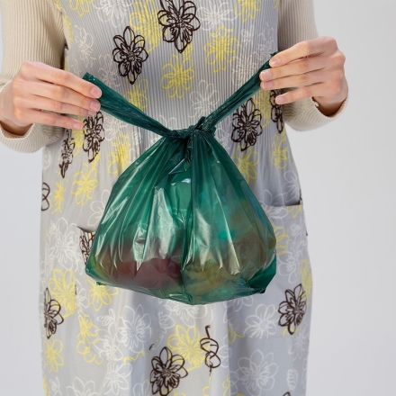 消臭袋 160枚組 レギュラー 持ち手付 10L 日本製 抗菌 消臭 ゴミ袋 生ゴミ処理 オムツ ペット 排泄物 柿渋エキス ポリフェノール 透けにくい