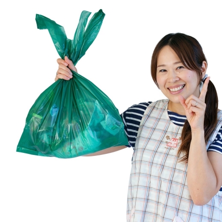 消臭袋 30L 80枚組 中サイズ 日本製 持ち手付 抗菌 消臭 ゴミ袋 柿渋エキス ポリフェノール 生ゴミ処理 オムツ ペット 透けにくい 厚手 丈夫