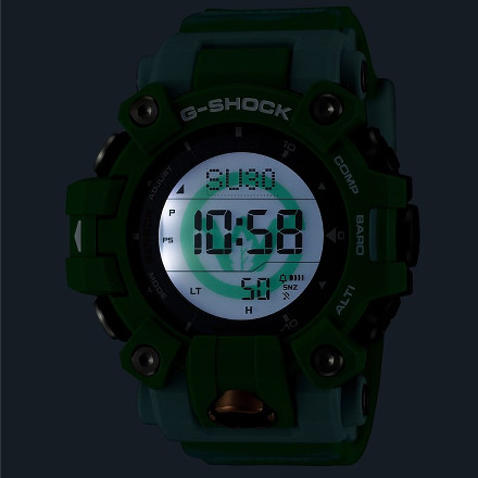 【腕時計】カシオ GW-9500KJ-3JR Gショック G-SHOCK メンズ EARTH WATCH ヒロオビフィジーイグアナ