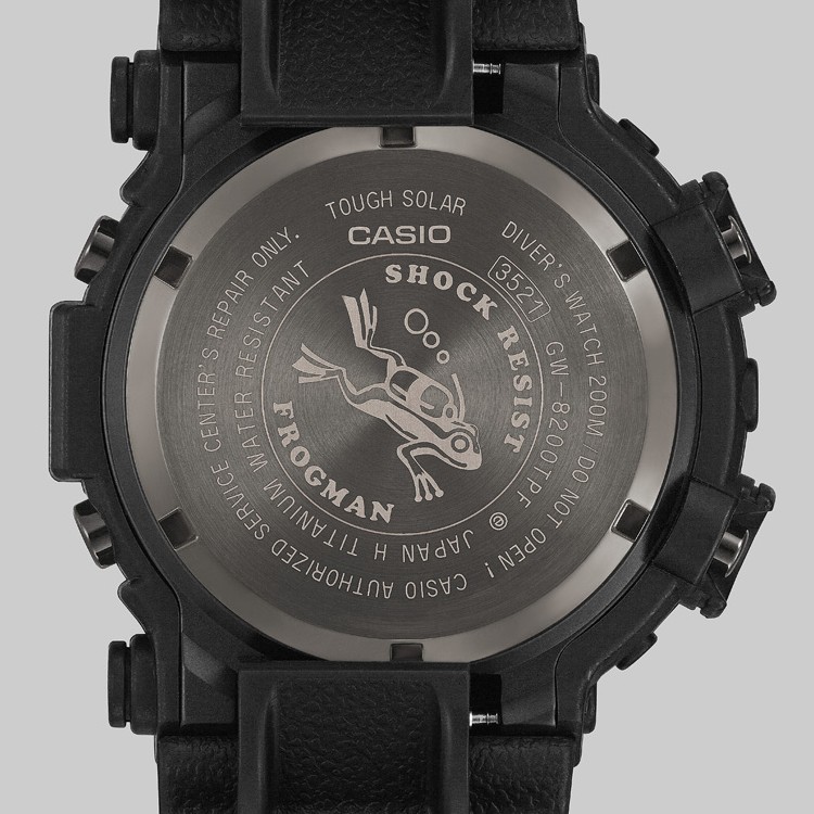 CASIO カシオ G-SHOCK ジーショック FROGMAN フロッグマン GW-8200TPF-1JR 電波ソーラー デジタル ダイバーズ 200m防水 メンズ 腕時計