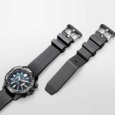 シチズン CITIZEN 腕時計 AS7146-58W プロマスター PROMASTER メンズ LIGHT in BLACK 2022 GREEN EDITION 限定 ソーラー電波 ダイバーズ（国内正規品）