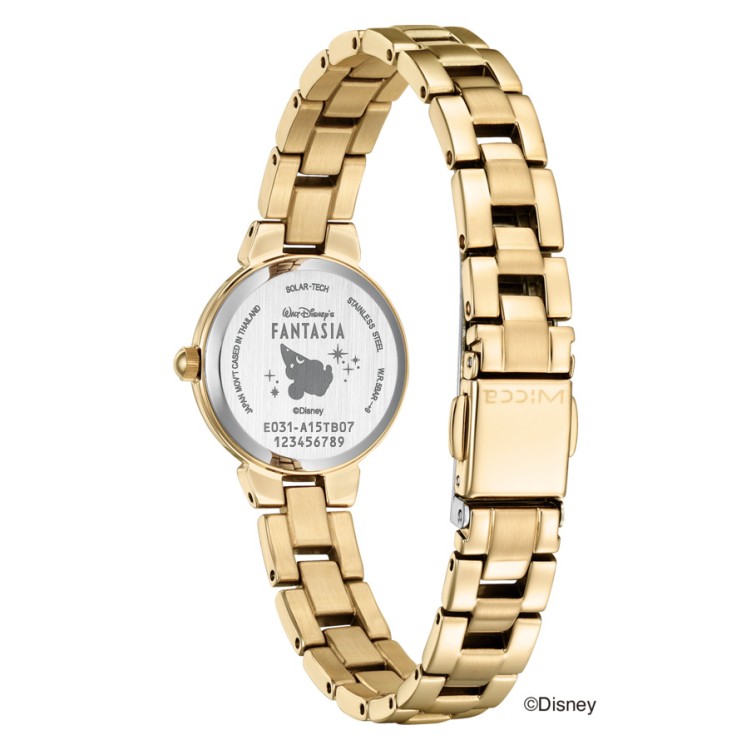 CITIZEN シチズン Wicca ウィッカ KP2-124-71 レディース腕時計 ソーラーテック Disneyコレクション ディズニー ファンタジア 限定600本 ステンレス クリスタルガラス
