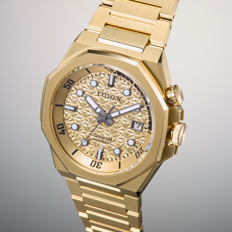 CITIZEN シチズン Series 8 シリーズエイト 890 Mechanical NB6062-52P メンズ 腕時計 機械式 自動巻き 手巻き 20気圧防水 サファイアガラス ステンレス シースルーバック 世界限定1200本