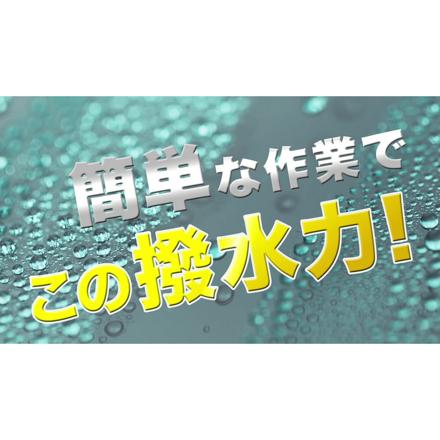 呉工業 クレ 洗車用品 ストーナー ガラスクリーナー&撥水コート クリーン&リペル 1731