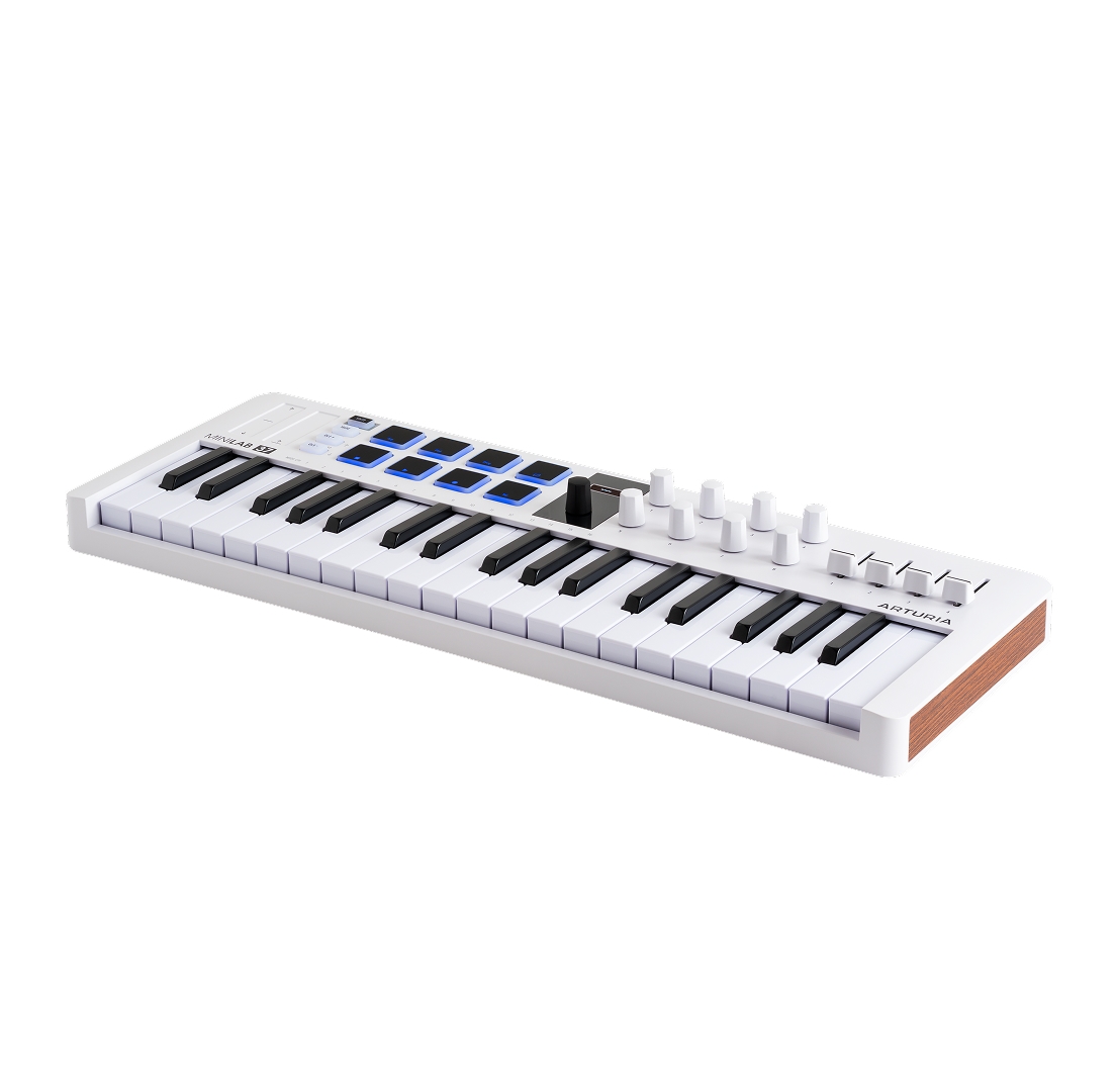 アートリアARTURIA MINILAB 37 MIDIコントローラー WH