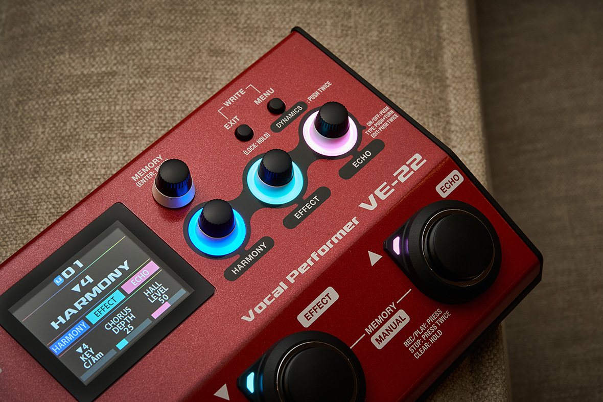BOSS ボス VE-22 Vocal Performer ボーカルエフェクター