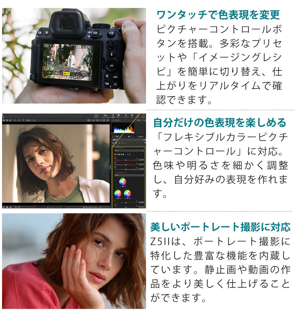 ニコン ミラーレスカメラ Z5II 24-105 レンズキット フルサイズ Zマウント NIKKOR Z 24-105mm f/4-7.1