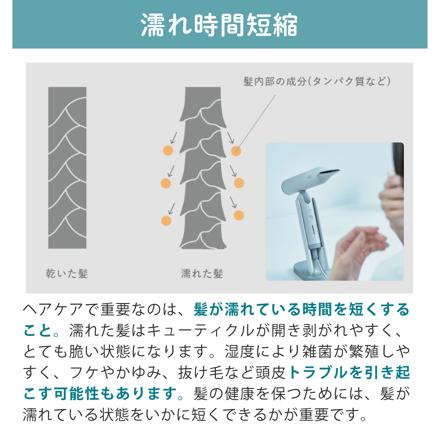 Re・De ヘアドライヤー Hairdry＋ DR02A ホワイト
