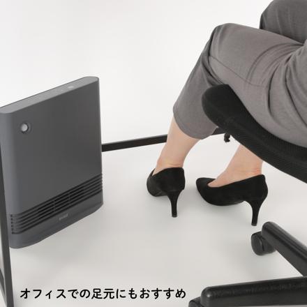 QUADS 暖房 セラミックヒーター スリムエナヒートS QS423IV アイボリー