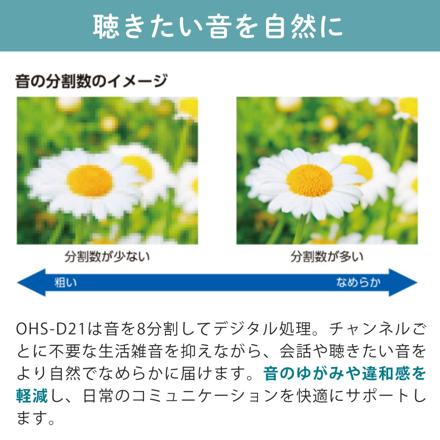 補聴器 ONKYO オンキョー OHS-D21L （左耳用）