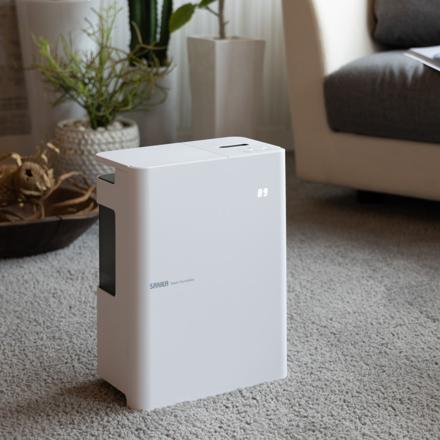 サンカ スチーム式加湿器 SSH-4000WH ホワイト