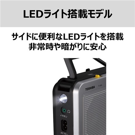 【ホームラジオ】東芝 ホームラジオ モノラルスピーカー TY-HR4(S)