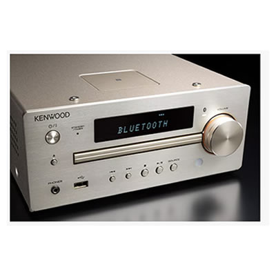 ケンウッド ミニコンポ K-515-N ゴールド ハイレゾ対応