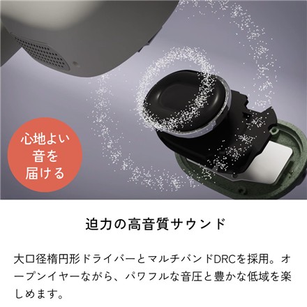 【ワイヤレスイヤホン】JVC Victor (ビクター) HA-NP80T-B (スリムブラック)