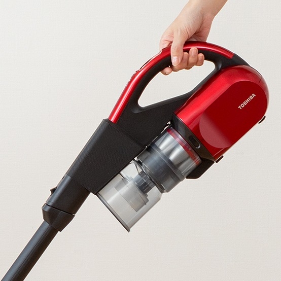 東芝 サイクロン掃除機 VC-CL1700(R) グランレッド 赤 自走式 コードレスクリーナー TOSHIBA