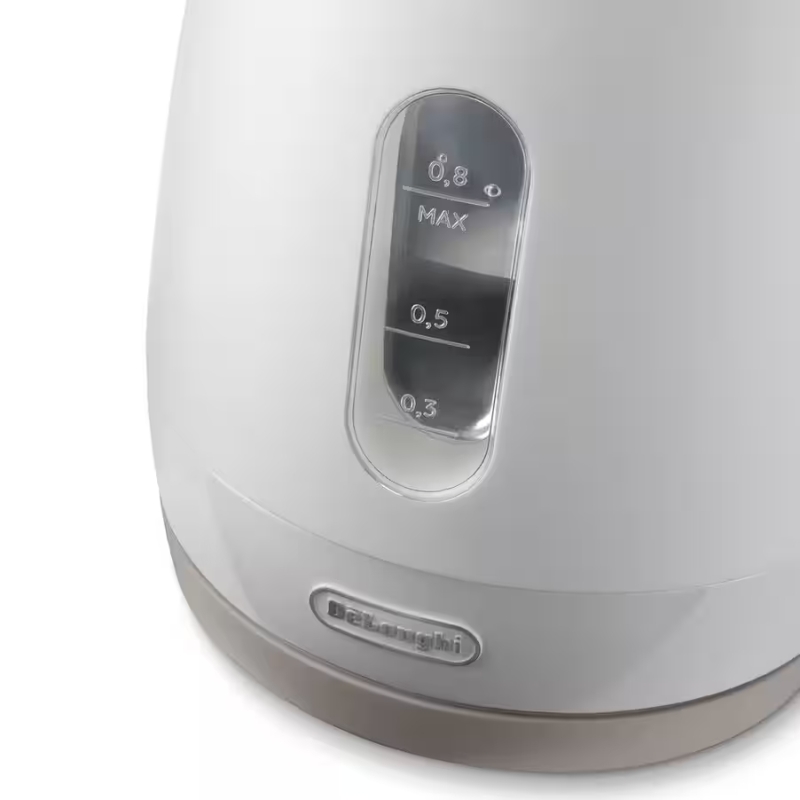 デロンギ 電気ケトル アクティブKBLA1240J-WB ホワイトラテ 0.8L