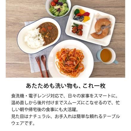 イシダ 41402 アッシュブルー ヒルシリーズ テーブルウェア カレー皿