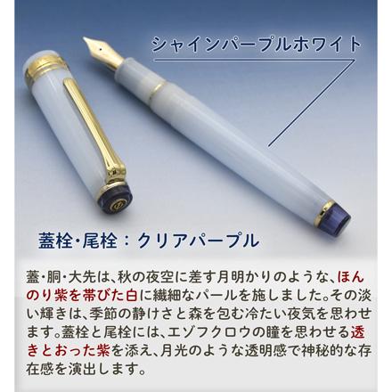 セーラー万年筆 ホームショッピングオリジナル万年筆 月渡るエゾフクロウ 極細 ＆ コンバーター ＆ サポートキットセット ＆クロス