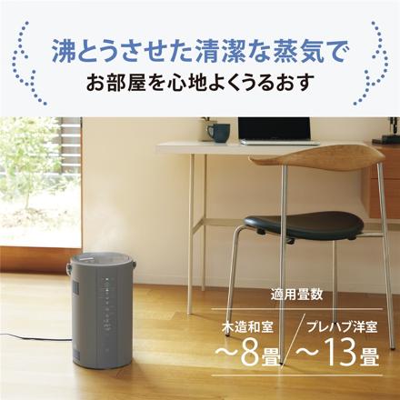 象印 スチーム式加湿器 4.0L EE-DG50 グレー お試し用ピカポット付き