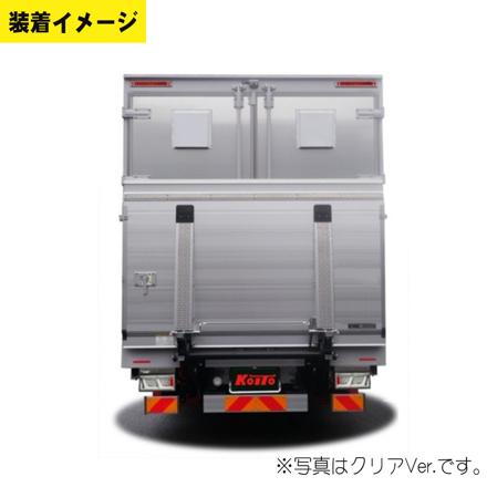 小糸製作所 中型 トラック用 両側　LED テールランプ レッド LEDRCL-24R2S / LEDRCL-24L2S & クロス セット