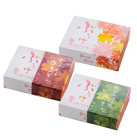 お菓子 ぶぅけ 3種各1箱セット 〔フルーツ・チョコ・抹茶各8個〕