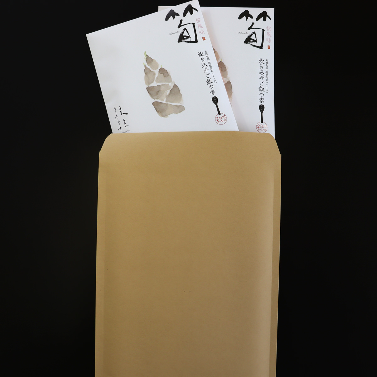 筍(桜風味)の炊き込みご飯の素 〔190g(2合用)×2〕 料理の素