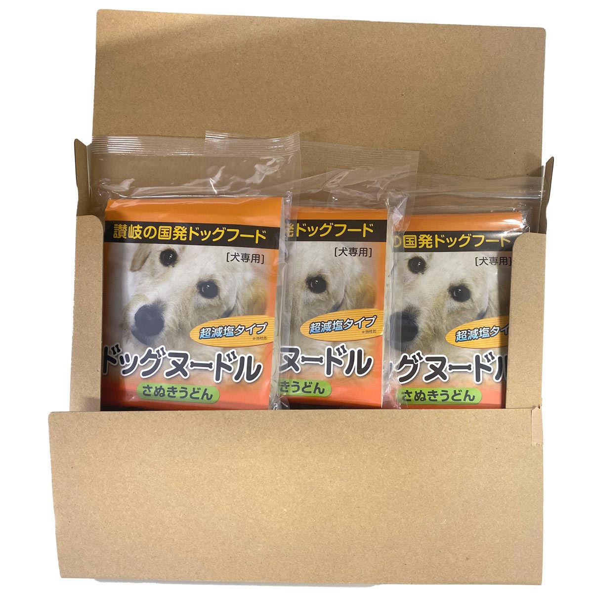 ペット用 ドッグヌードル 〔(めん150g、スープ5g)×3〕 ドッグフード