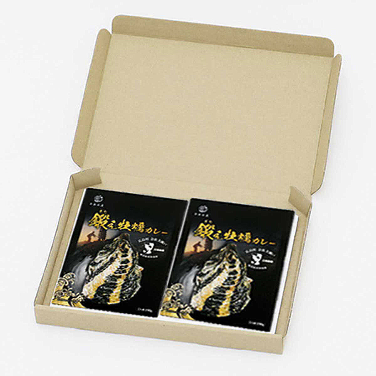 鍛え牡蠣カレー 〔190g×2〕 レトルトカレー