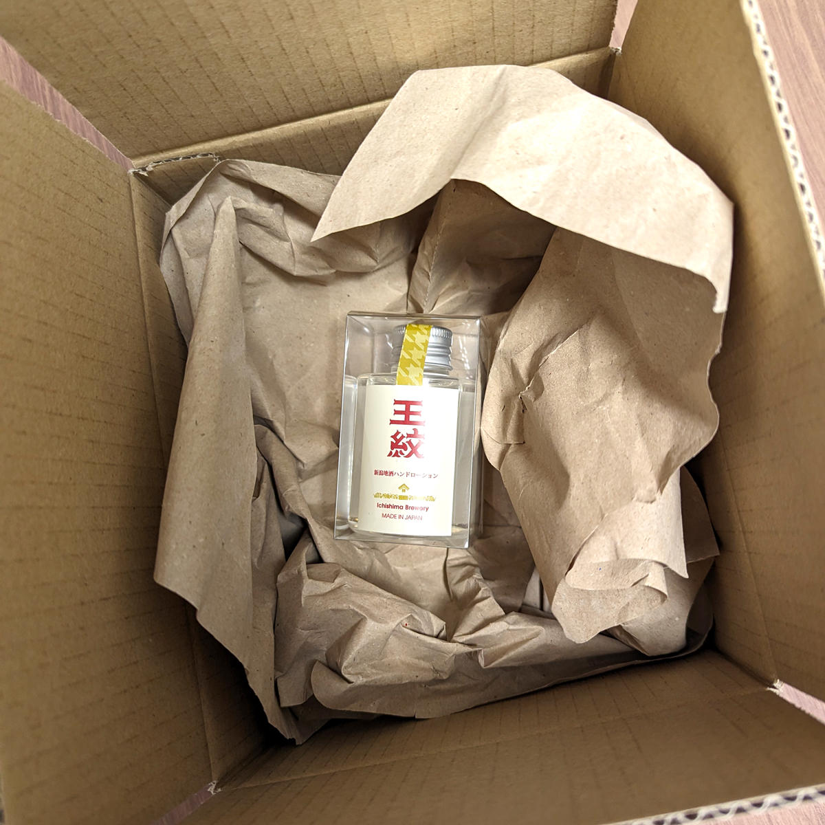 新潟地酒ハンドローション 王紋 〔100ml〕 ハンドケア 化粧水