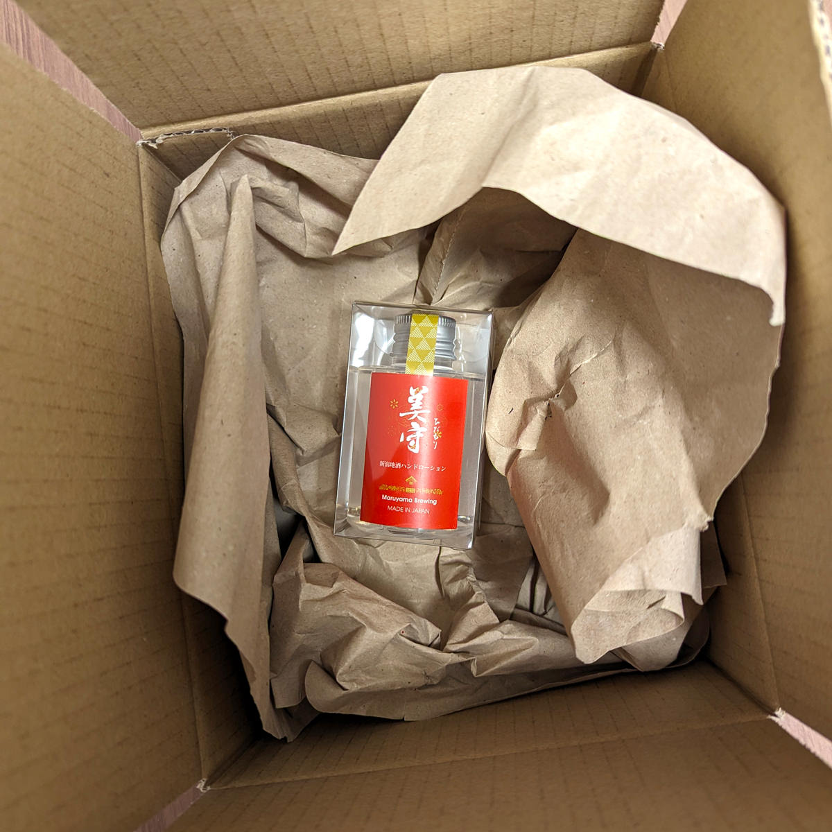 新潟地酒ハンドローション 美守 〔100ml〕 ハンドケア 化粧水