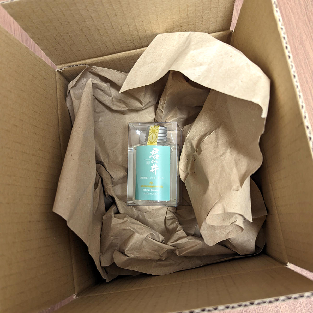 新潟地酒ハンドローション 君の井 〔100ml〕 ハンドケア 化粧水