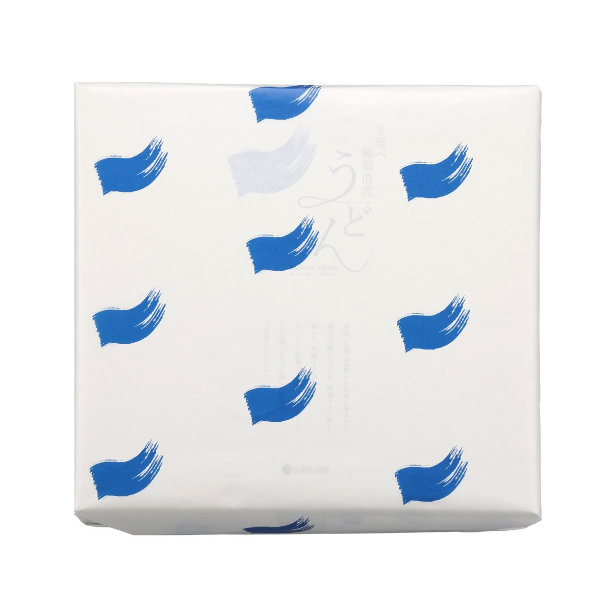 国産小麦 能登塩 使用 手延べ極細清流うどん ギフト箱 〔180g×5袋〕 うどん