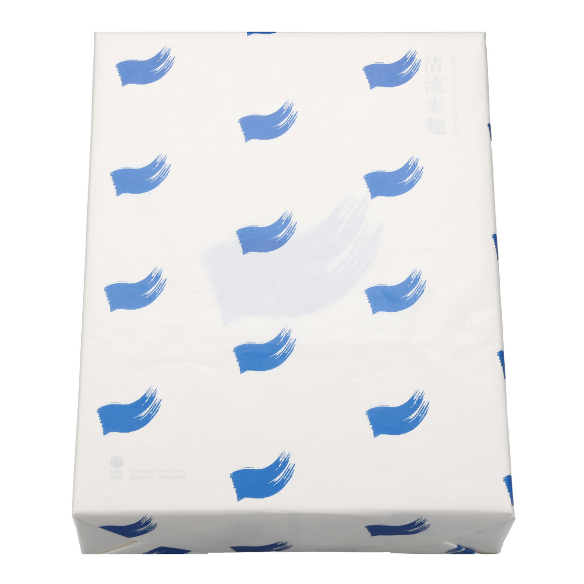 国産小麦 能登塩使用 手延べ清流素麺 ギフト箱 〔180g×8袋〕 そうめん