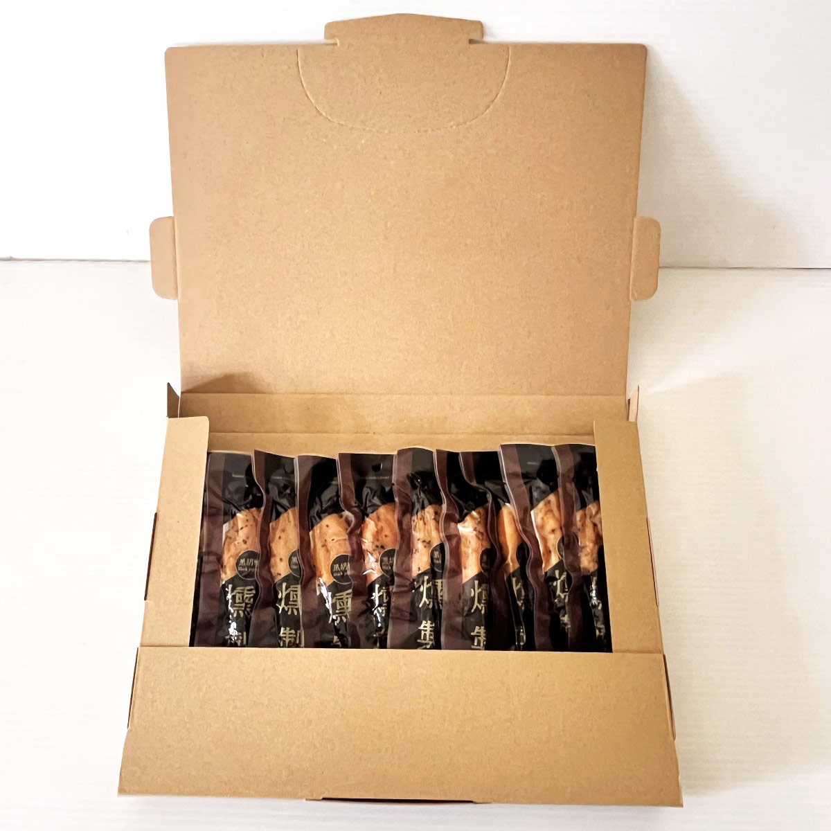 宮崎産 鶏ささみ 燻製 黒胡椒 〔28g×10〕 くんせい おつまみ