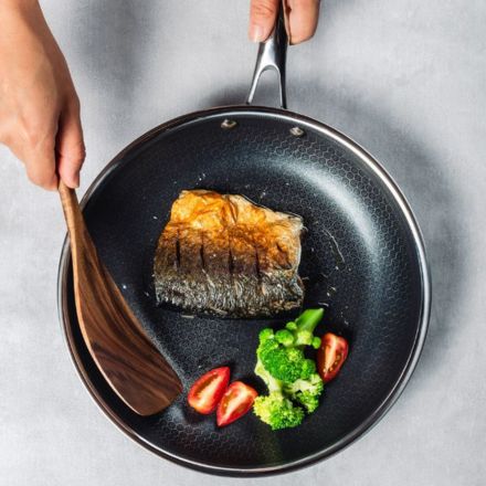 HexClad ヘックスクラッド ハイブリッド フライパン 蓋付き 30cm CWPNLD12