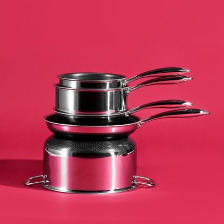 HexClad ヘックスクラッド ハイブリッド 蓋付き鍋 Hybrid Pot With Lid 20cm 2.8L CWPTLD03