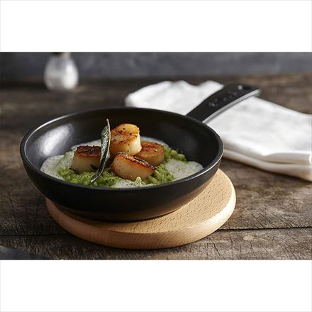 staub ストウブ キャスト スキレット 16cm ブラック 40501-142 フライパン ホーロー 鋳物 鉄 IH対応