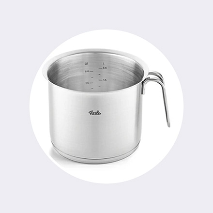 Fissler フィスラー オリジナル プロフィ コレクション マルチポット16cm シルバー 片手鍋 ガス火 IH対応 084-198-16-000