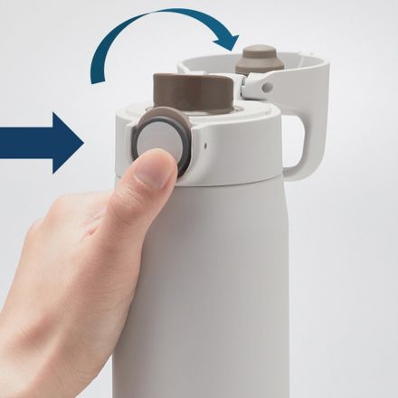 TIGER タイガー 真空断熱ボトル 0.5L スモークホワイト MTA-J050WH