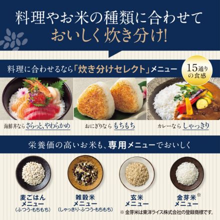 象印マホービン 圧力IH炊飯ジャー 炎舞炊き（白）NXAA10-WZ