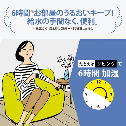 象印マホービン スチーム式加湿器 EE-RU50 ホワイト 木造和室～8畳、プレハブ洋室～13畳