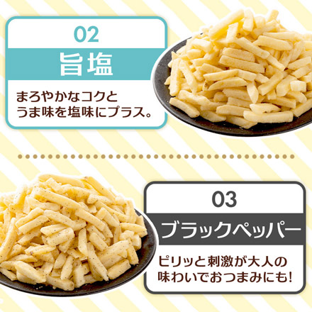 訳あり じゃがスティック ポテト スナック 300g うす塩