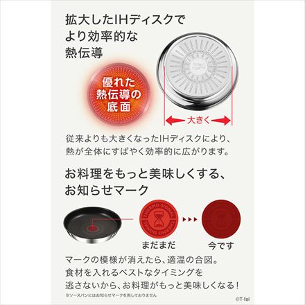 T-fal ティファール インジニオ・ネオ ステンレス・アンリミテッド セット9 IH ガス火対応 フライパンセット ステンレス L97090